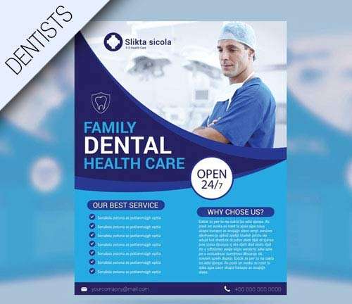 Dentists: Flyers | PRINTOGA